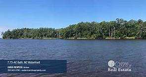 Waterfront Property Tract for Sale Beaufort Co., Bath NC