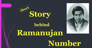 Ramanujan Number 1729: The Hardy-Ramanujan Story