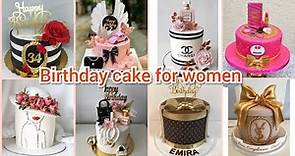 Birthday cakes for women // Birthday cake ideas for ladies