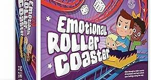 Emotional Rollercoaster | Anger Management Board Game For Kids & Families | Therapy Learning Resources | Anger Control Card Game | Emotion Board Games Games For Kids ages 4-8 -12 | Social Emotional