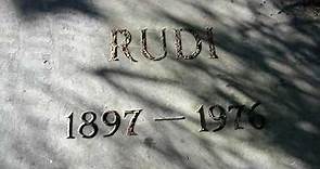 Rudolf 'Rudi' Sieber Grave Hollywood Forever Cemetery Los Angeles California USA January 17, 2021