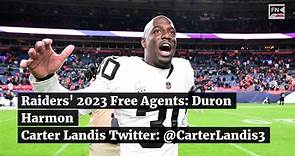 Raiders 2023 Free Agents Duron Harmon
