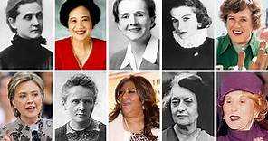 Quiénes son las 25 mujeres más poderosas del siglo XX