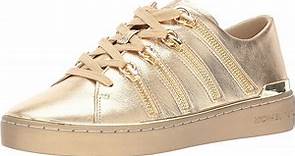 Amazon.com: MICHAEL Michael Kors Zapatos deportivos Chelsie para mujer, Oro pálido