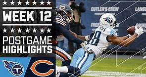 Titans vs. Bears | NFL Week 12 Game Highlights