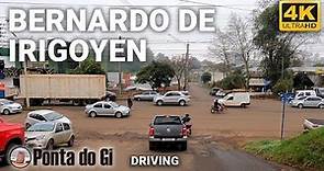 La Ciudad ubicada MÁS hacia el ESTE de ARGENTINA - BERNARDO DE IRIGOYEN en 4k #driving TOUR 2023