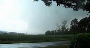 Raw video: Tornado in Bertie County, N.C., April 16