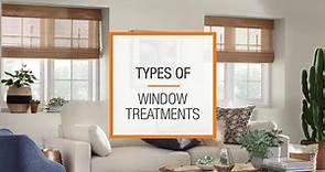 Types of Window Treatments | The Home Depot