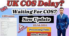 IMP Update : UK COS Delay? Waiting For COS? | Processing Time and Delay Reason Revealed | COS Letter