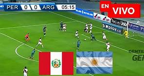 🔴 Argentina 2 - 0 Perú EN VIVO / Eliminatorias