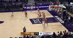 Serena Sundell gets the and-1 to fall for Kansas State