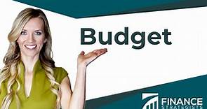 Budget | Definition, Creating and Items in a Business Budget