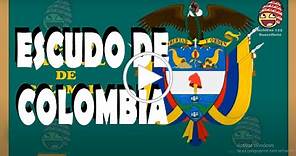 Colombia, partes del escudo, significado de los simbolos / Shield of Colombia