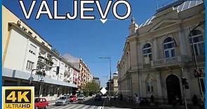 [4K] Valjevo - Serbia🇷🇸Walking Tour - City Centre