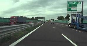 Italy / Italien-Autostrada A4 Richtung Milano / A22 Richtung Bolzano