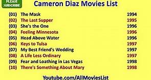Cameron Diaz Movies List