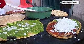 Memela, patrimonio gastronómico de Puebla.
