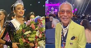 R'Bonney Gabriel's dad before coronation: 'She's gonna be Miss Universe tonight'