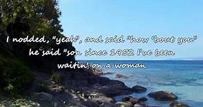 Brad Paisley Waitin' On A Woman lyrics