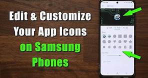 How To Change App Icons on any Samsung Galaxy Smartphone with Powerful Tool