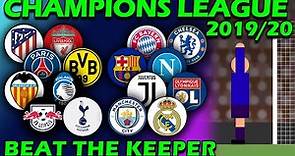 Beat The Keeper - UEFA Champions League 2019/20 Predictions
