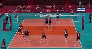 USA vs Italy - JJOO Tokyo - Voleibol Femenino 2021 (Completo)