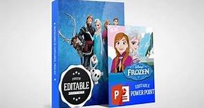 Invitaciones de Frozen para Editar e Imprimir ★