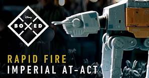 Rogue One: A Star Wars Story - Rapid Fire Imperial AT-ACT | BOXED | Disney
