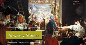 Mito de Aracne y Atenea (Las Hilanderas)