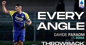 Davide Faraoni's rocket against Roma | Throwback | Every Angle | H.Verona-Roma | Serie A 2021/22