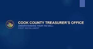 Treasurer Maria Pappas, Cook County - Understanding Your Tax Bill - 2021 First Installment