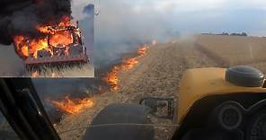 FIGHTING A FIELD FIRE