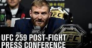 UFC 259: Post-fight Press Conference