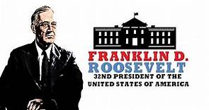 US History: Franklin D Roosevelt (Fun Facts) Watch a Biography on the 32nd President