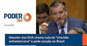 Senador dos EUA chama Lula de “chavista antiamericano” e pede sanção ao Brasil