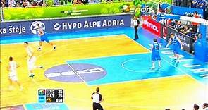 Zoran Dragic Full Highlights Eurobasket 2013 vs Italy 15pts,10reb
