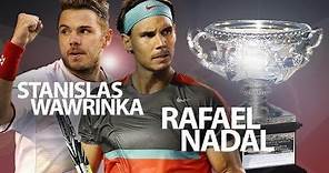 (HD) Stanislas Wawrinka vs Rafael Nadal Australian Open 2014 FINAL (ESPN) - HIGHLIGHTS