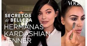 Las hermanas Kardashian-Jenner comparten sus secretos de belleza