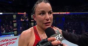 UFC 273: Raquel Pennington Octagon Interview