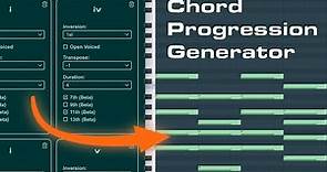 FREE Chord Progression Generator