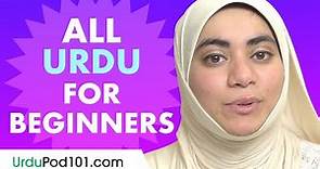 Learn Urdu Today - ALL the Urdu Basics for Beginners