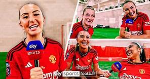 "What do you want from me Zel?! 😂 | Behind The Scenes with Man United's Katie Zelem