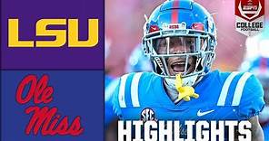 LSU Tigers vs. Ole Miss Rebels | Full Game Highlights