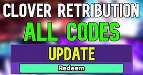 New Clover Retribution Codes | Roblox Clover Retribution Codes (January 2024)