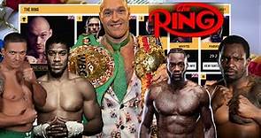 END OF THE YEAR Ring Magazine Heavyweight Boxing Rankings for 2021!!