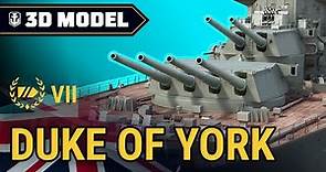 Dry Dock: Duke of York — British battleship | World of Warships