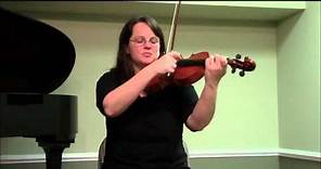 How to Play Pizzicato with a Bow - Violin Lesson - Learn To Play Violin