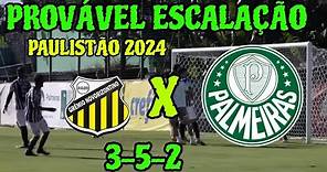 PROVÁVEL ESCALAÇÃO DO PALMEIRAS CONTRA O NOVORIZONTINO PAULISTÃO 21/01/2024 TIME TITULAR