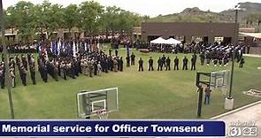 Officer Townsend Funeral Procession