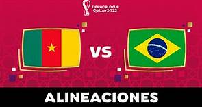 Alineación oficial de Brasil hoy contra Camerún en el partido del Grupo G del Mundial de Qatar